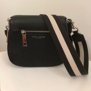 Marc Jacobs Recruit Small Leather Saddle Crossbody
